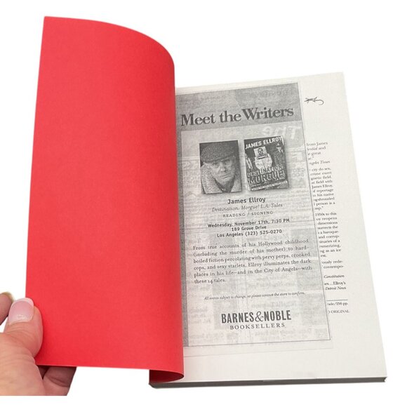 Vintage Crime Wave Signed By James Ellroy Uncorrected Proof Paperback 1999 EUC - Picture 5 of 8